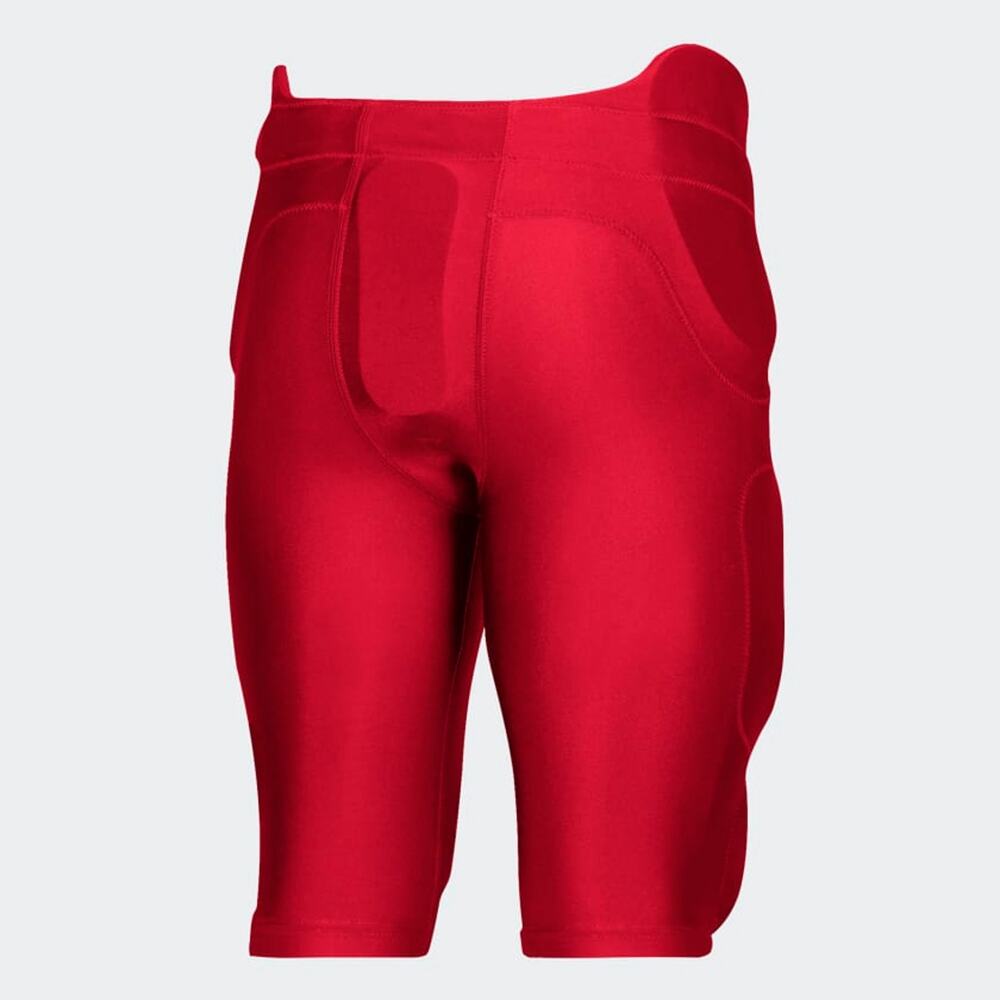 NWT Adidas Integrated Red Football Pants With Pads Mens Size Medium - Picture 2 of 7